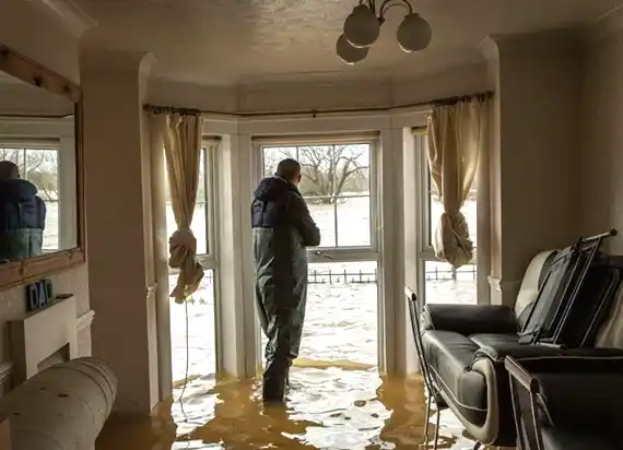 water damage restoration service Ireton